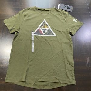 Under Armour HeatGear Boys' Loose Short Sleeve T-Shirt Size YSM